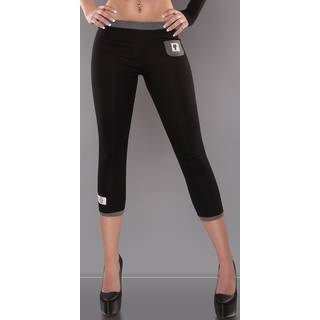 Fashion Leggings/Homewear Pants 00099 schwarz